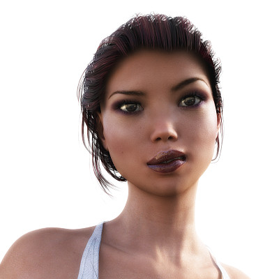 面部表情的数字插图图片下载