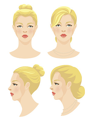 漂亮的金发女孩图片下载