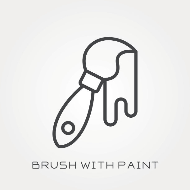 用画笔画线条图标图片下载