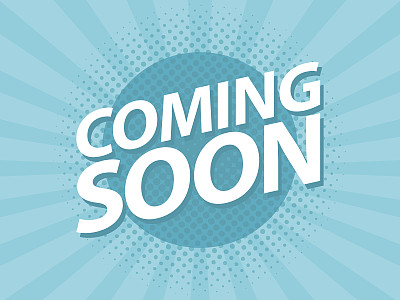 即将到来的复古复古海报。推广传单模板矢量插图素材图片