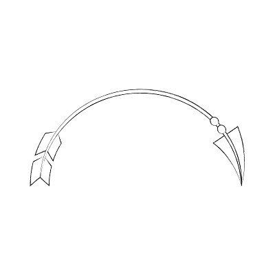 装饰箭头波西米亚风格图片下载