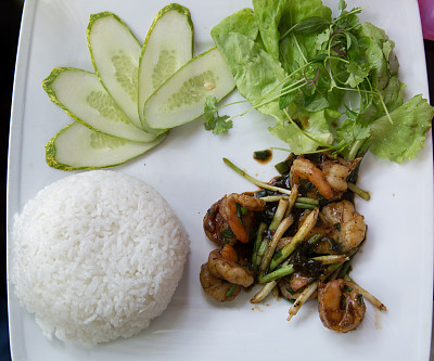 黑胡椒汁对虾图片下载