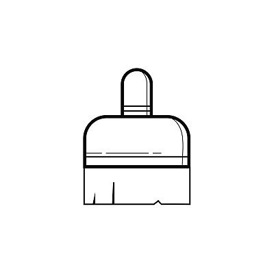 画笔绘制图标矢量图片下载