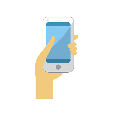 智能手机数字化技术在手沟通素材图片