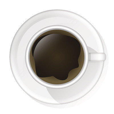 黑咖啡杯图片下载
