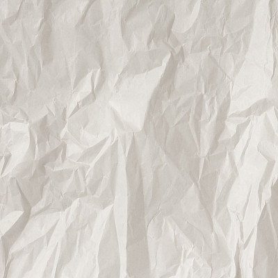 白色皱巴巴的纸背景。图片下载