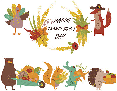 可爱的手绘插画图片下载