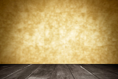 木制和橙色的墙壁模糊了背景纹理图片下载