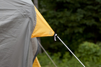 帐篷织物和绳子图片下载