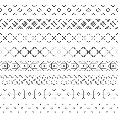 向量几何分割器的集合图片下载