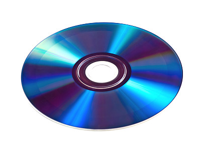 Cd隔离在白色上图片下载