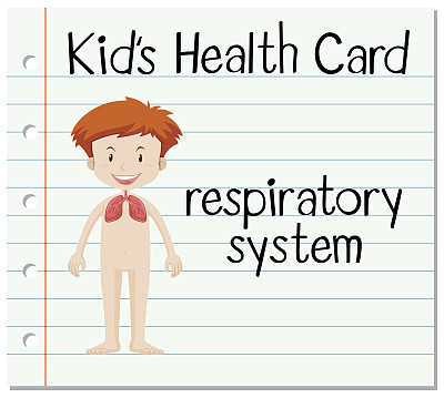 呼吸系统健康卡图片下载