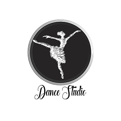 标志舞蹈工作室图片下载
