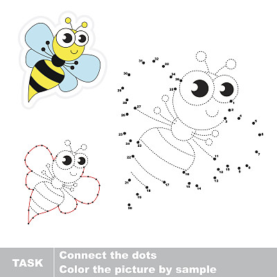 黄蜂。矢量数字游戏。图片下载
