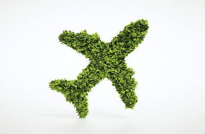 绿色飞机孤立在白色背景上。3 d演示。图片下载