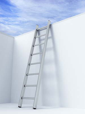 通过障碍的梯子图片下载