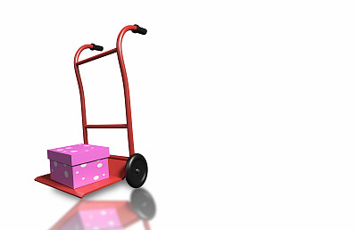 粉红色的礼物图片下载