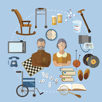 养老院，老人社会救助，老人医药。社会养老之家图片下载