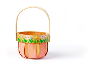 粉色复活节篮子图片下载