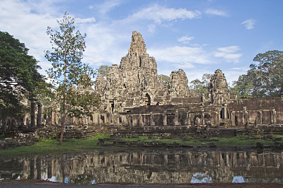 吴哥窟的倒影图片下载