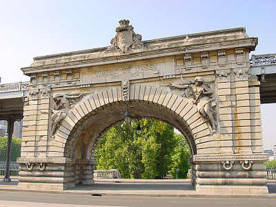 法国拱门图片下载