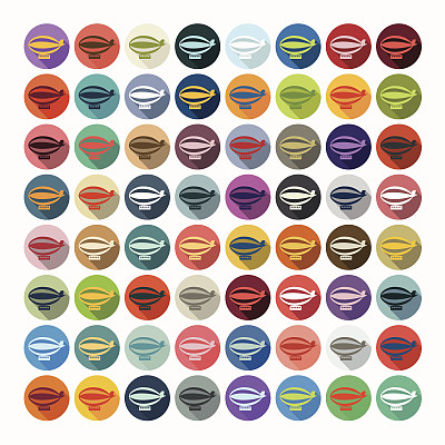 平面设计:飞艇图片下载