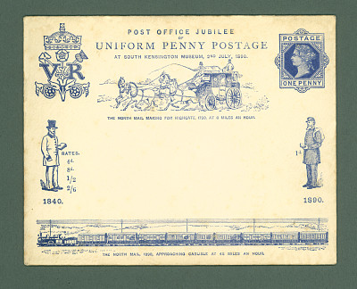 复古信封，英国，1890年图片下载