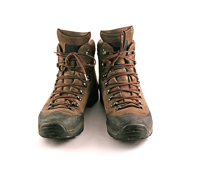 棕色的靴子图片下载