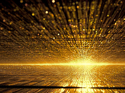 金色背景-模糊类似于玻璃表面图片下载