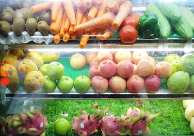 在展示水果、蔬菜图片下载