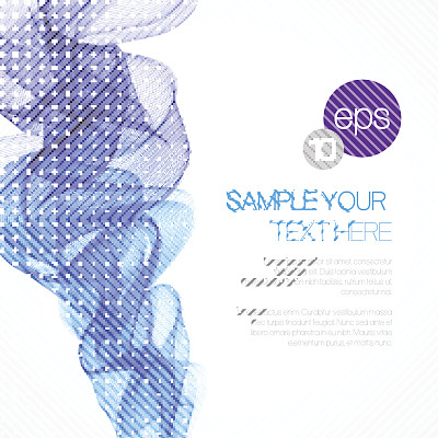 烟波背景。矢量图图片下载