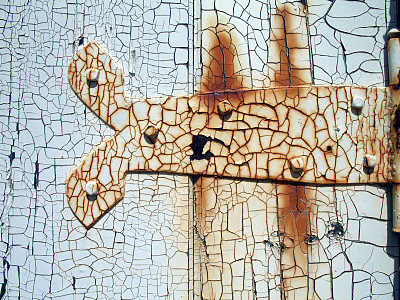 生锈的铰链图片下载