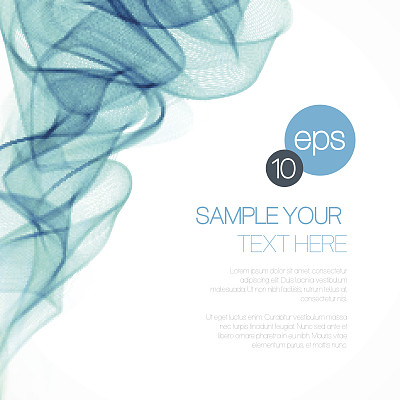 烟波背景。矢量图图片下载