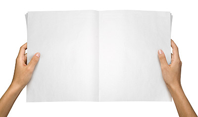 阅读一份报纸图片下载