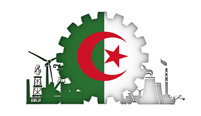 能源和电力图标设置与旗帜图片下载