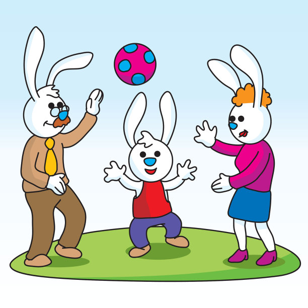 兔子家玩图片下载