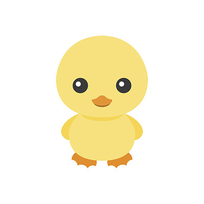 可爱的小黄鸭图片下载