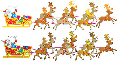 圣诞老人素材图片