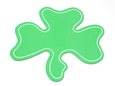 孤立的三叶草图片下载