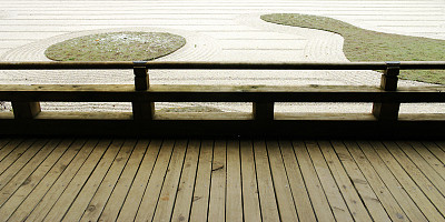 日本花园和亭子图片下载