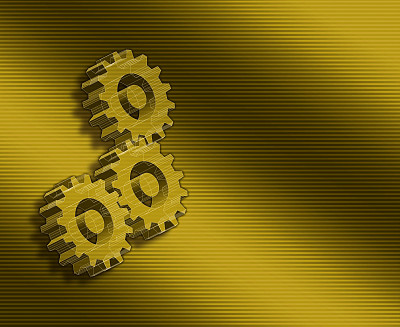 黄金齿轮图片下载