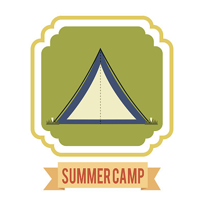 露营的设计图片下载