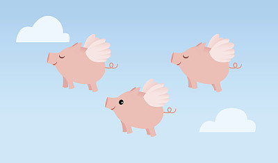 三飞猪素材图片