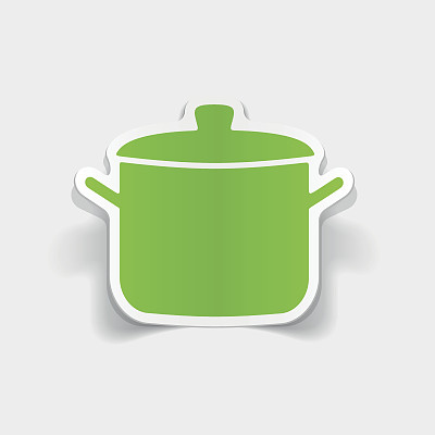 写实设计元素:平底锅图片下载