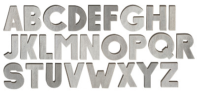 木制的字母图片下载