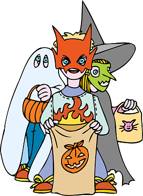 盛装的孩子图片下载