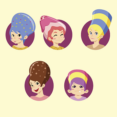 冰淇淋集图片下载