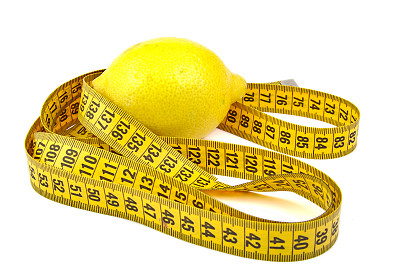 柠檬卷尺图片下载