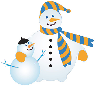 雪人的伙伴图片下载