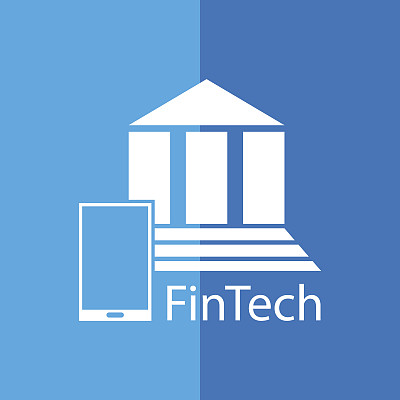 金融科技图标标志符号平面设计图片下载